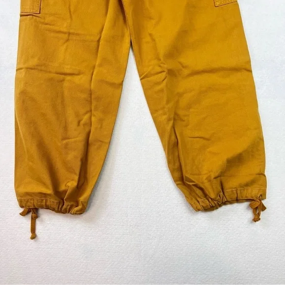Mother The Munchie Nerdy Cargo Pants High Rise Wide Leg Sz 30 NWT Wood Thrush - Picture 7 of 16